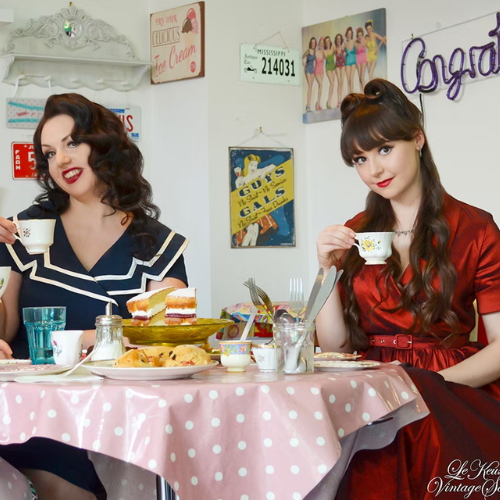 Vintage Style Afternoon Tea